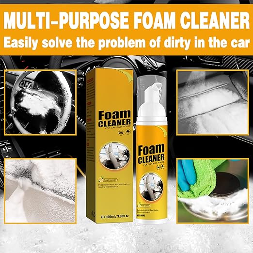Mousse polyvalente pour nettoyage de voiture et meuble