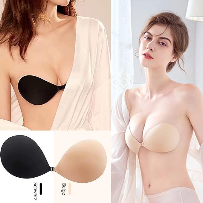 Soutien gorge adhésif push up