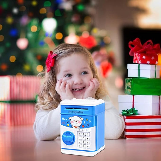 Tirelire Electronique pour enfants avec protection par Mot de passe.