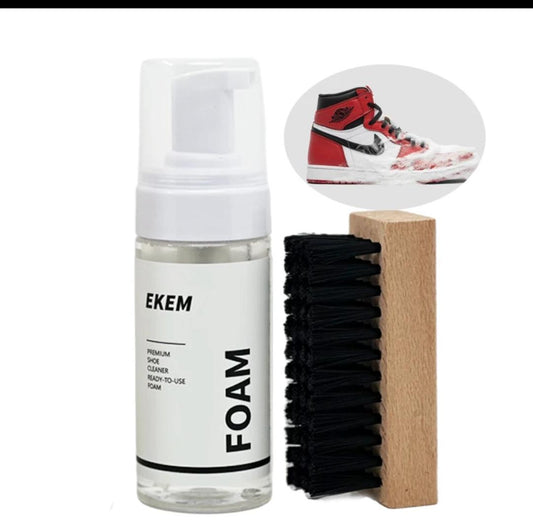 Produits de nettoyage pour sneakers et chaussures basiques (Foam cleaner)